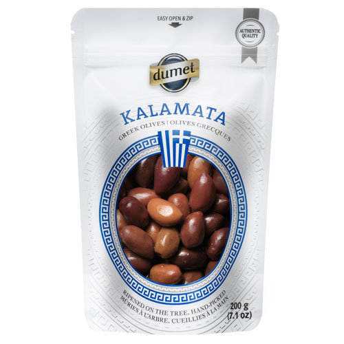 Kalamata Black, with pit Dumet Olives Canada
