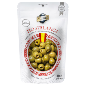 Pitted Spanish Green Olives Hojiblanca