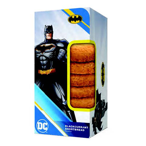 Batman Blackcurrant Shortbread Cookies