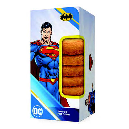 Superman Toffee Popcorn Cookies