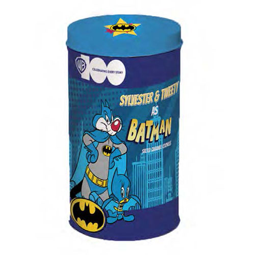 Sylvester & Tweety As Batman Salted Caramel Cookies Tin